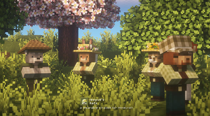 Ikuyuk's Hats Minecraft Texture Pack